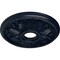 Ekena Millwork Edinburgh Ceiling Medallion (Canopies up to 5 1/8"), 18 1/8"OD x 3 1/2"ID x 2 3/4"P, Midnight Dream CM18ED1MDF - alternate 3